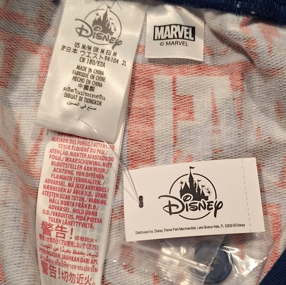 DISNEY Marvel Logo Jogger Pants for Adults - Picture 3 of 4